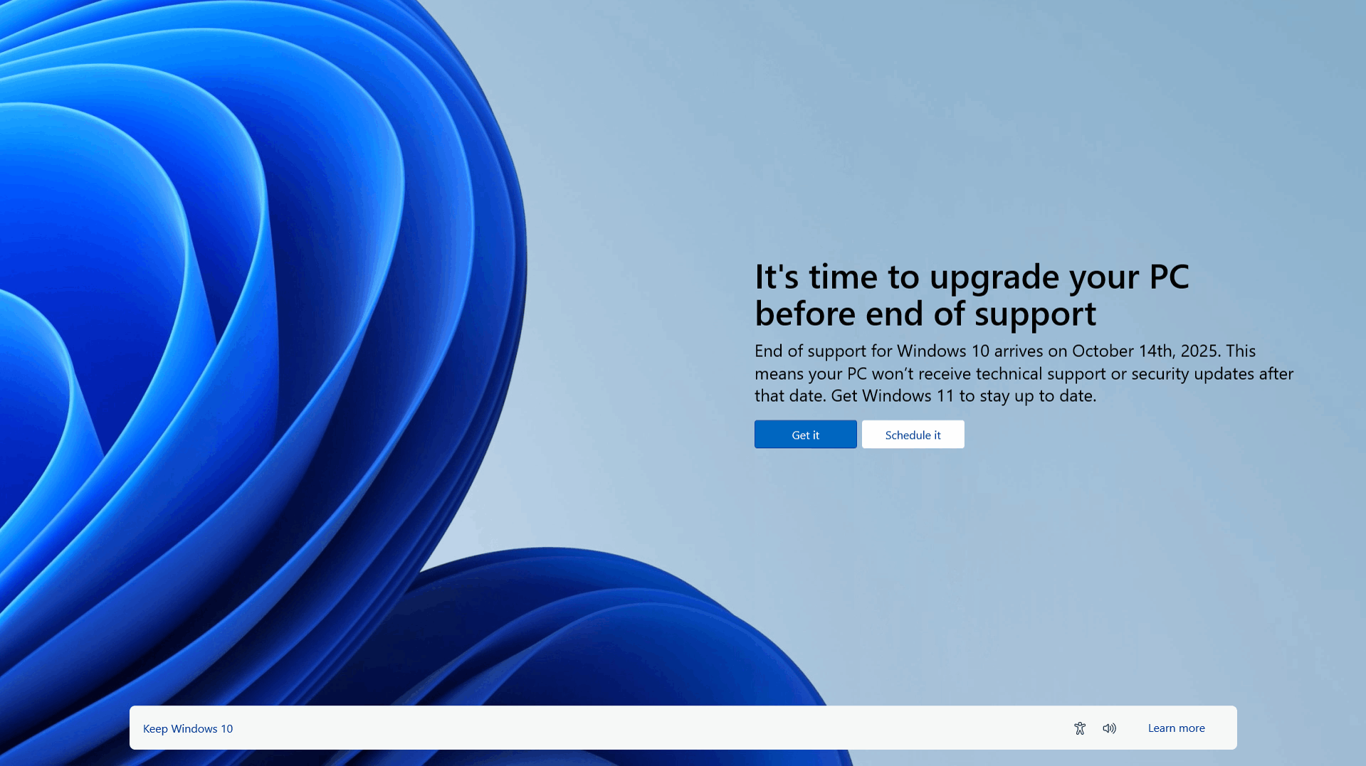 Windows 10 End of Support